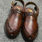 Premium Handcrafted Peshawari Chappal | Soft Leather | Black & Brown |