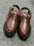 Premium Handcrafted Peshawari Chappal | Soft Leather | Black & Brown |